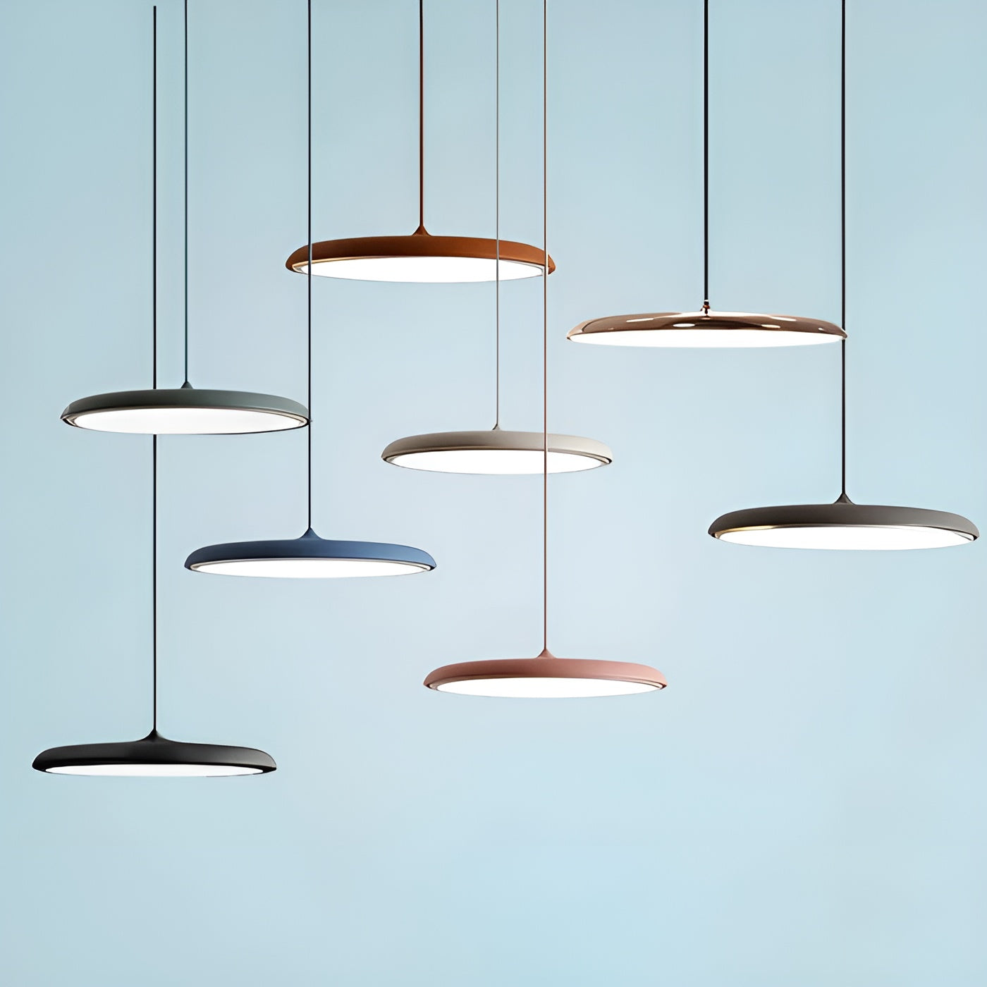 Hängande lampa i keksform – Lekfull design för ditt hem