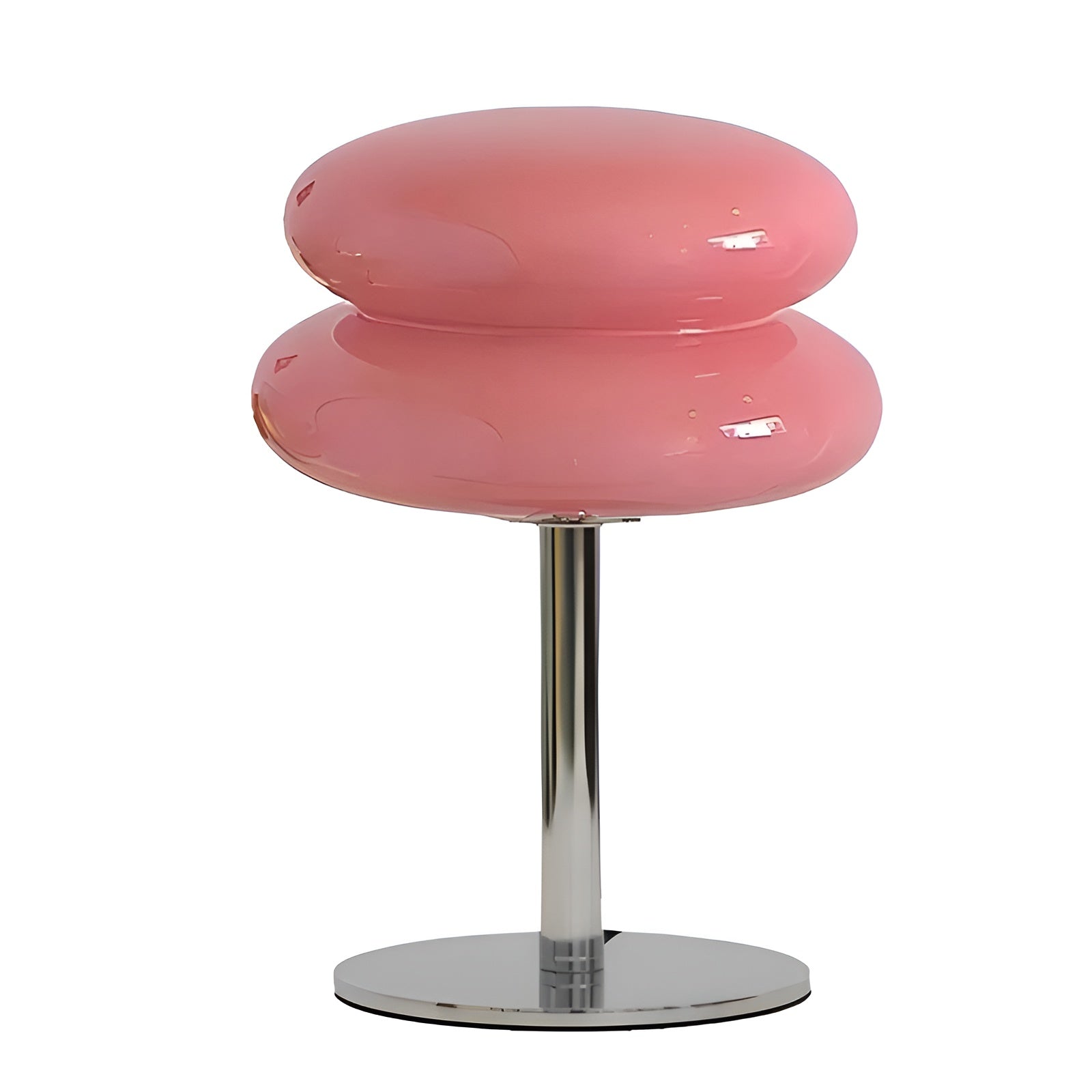Glaslampe i Macaron-stil – elegant glas-bordlampe til hyggelig atmosfære