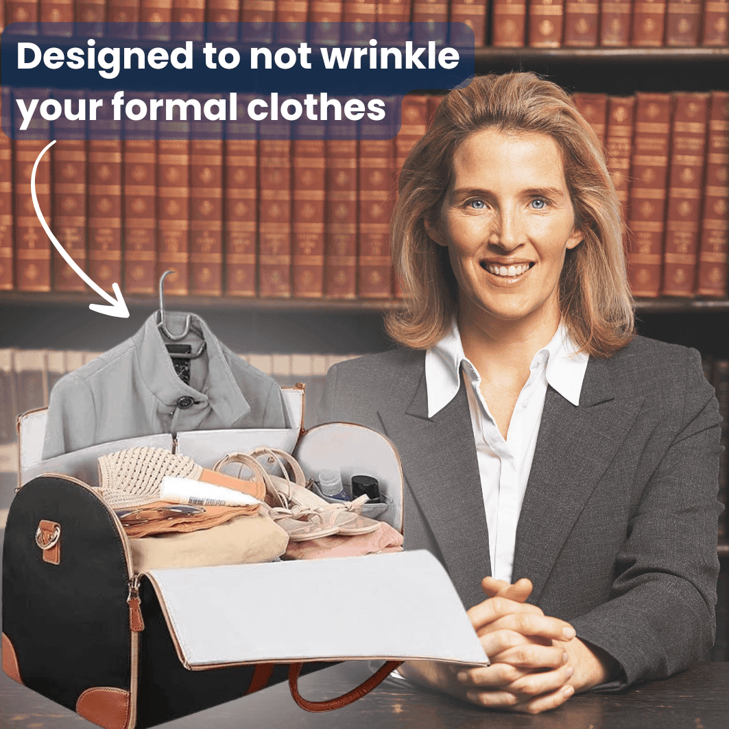 Fällbar Resväska – Stilig &amp; Kompakt Handbagageduffel