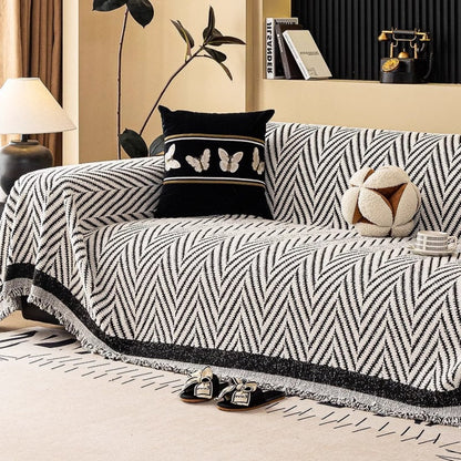 Marella Soft Chevron Sofföverdrag