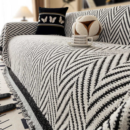 Marella Soft Chevron Sofföverdrag