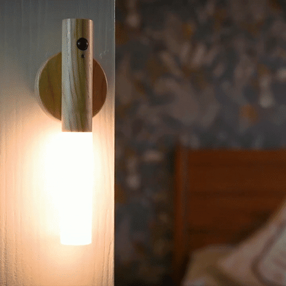 LED Rörelse Sensor Nattlampa – Uppladdningsbar &amp; Energibesparande