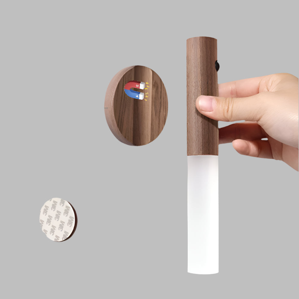 LED Rörelse Sensor Nattlampa – Uppladdningsbar &amp; Energibesparande
