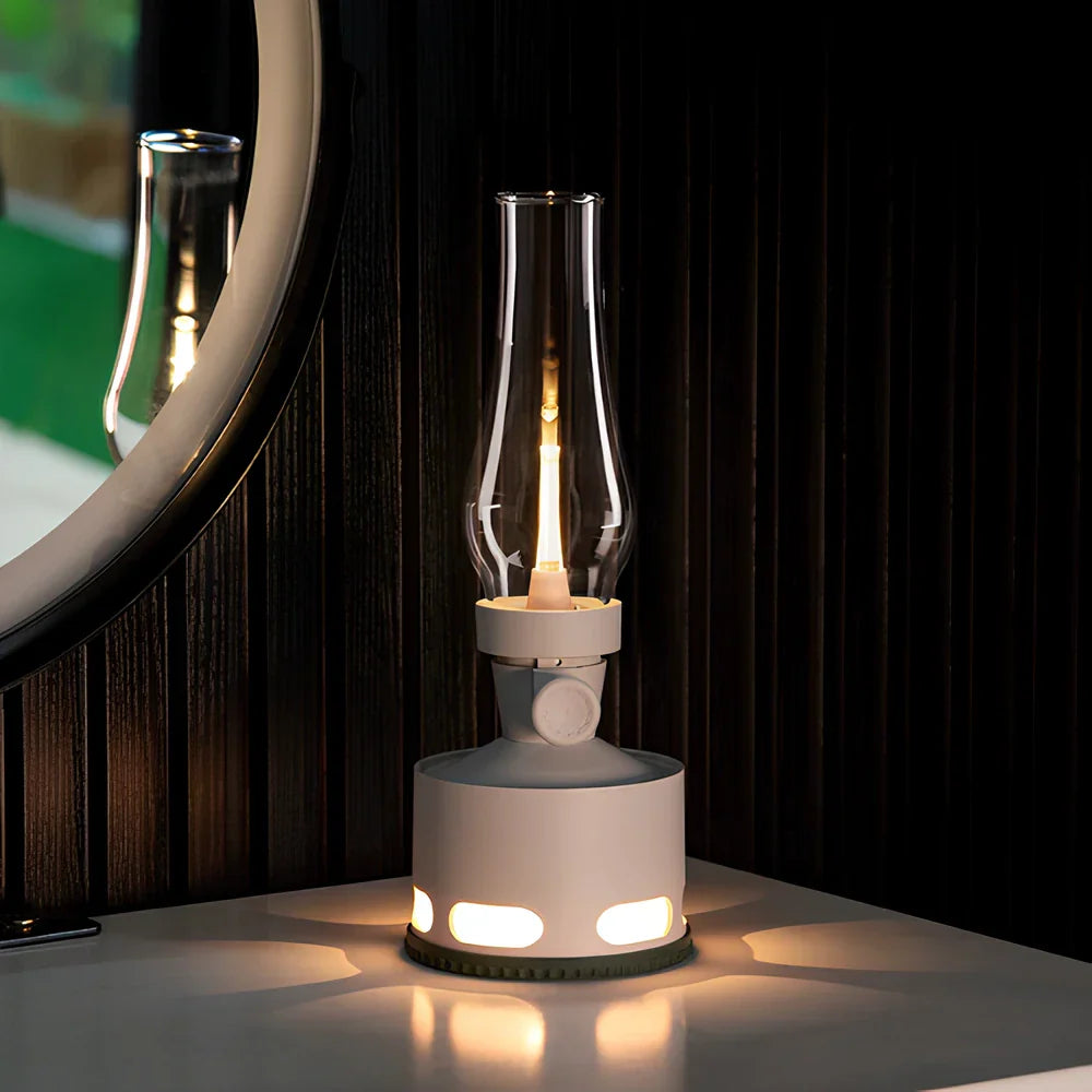 LED Bordlampa Retro Uppladdningsbar Lantern