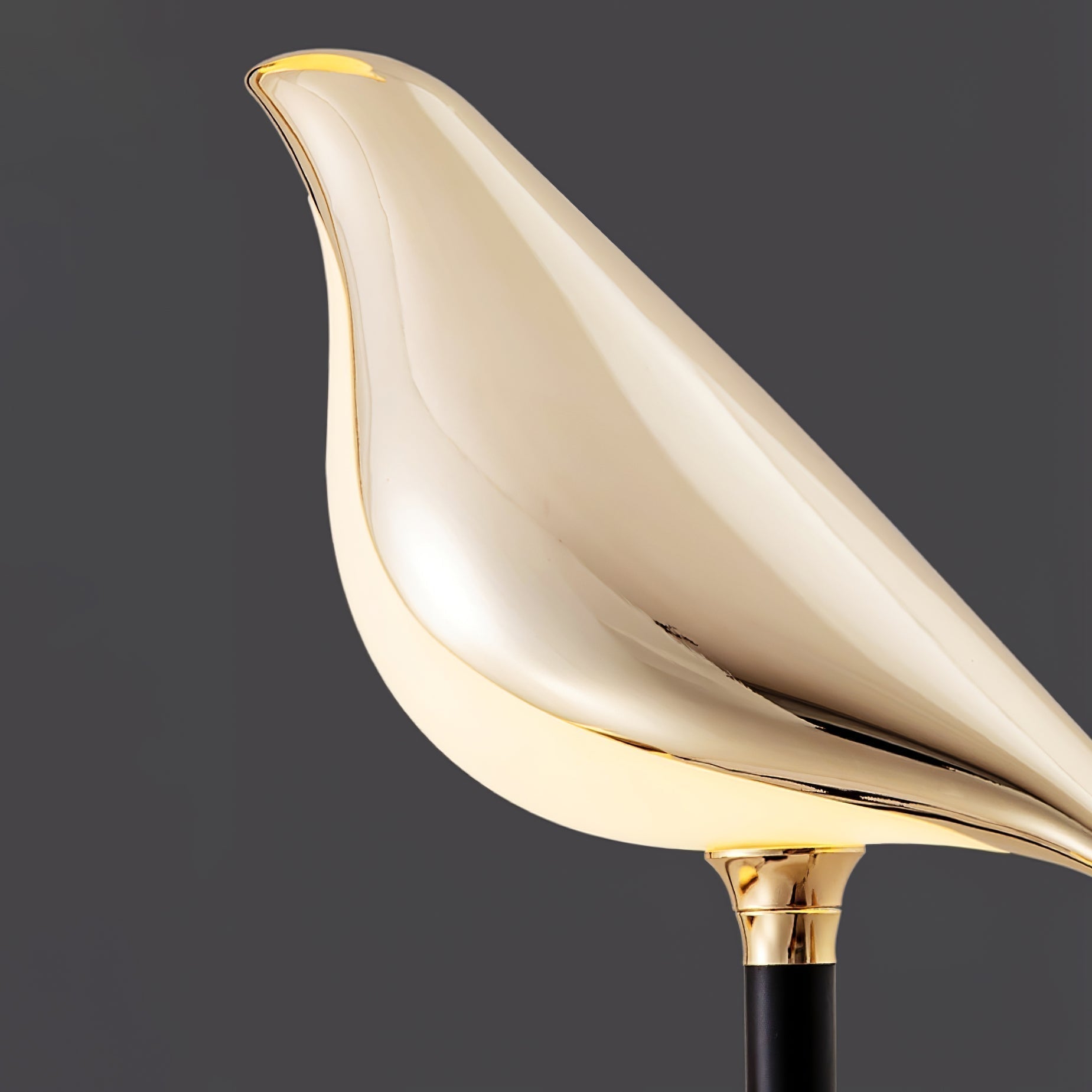 Aurevo Perch | LED-golvlampa med dekorativt fågelmotiv
