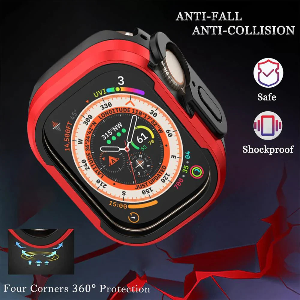 Luxora Heavy Duty Stöttåligt Fodral – Kompatibelt med Apple Watch 3-10