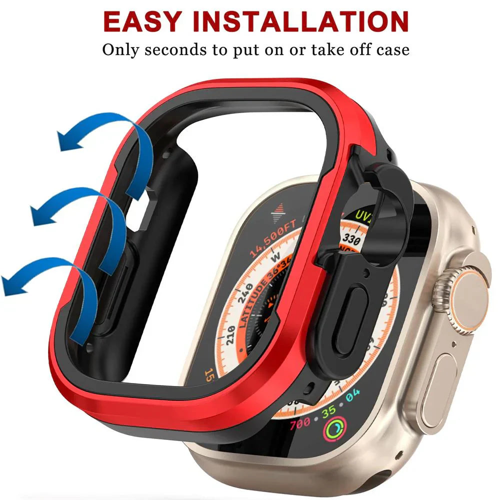 Luxora Heavy Duty Stöttåligt Fodral – Kompatibelt med Apple Watch 3-10