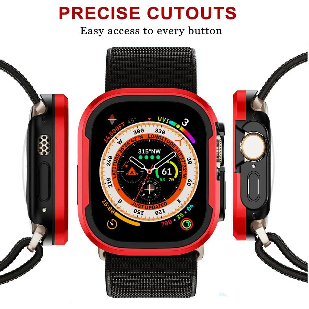 Luxora Heavy Duty Stöttåligt Fodral – Kompatibelt med Apple Watch 3-10