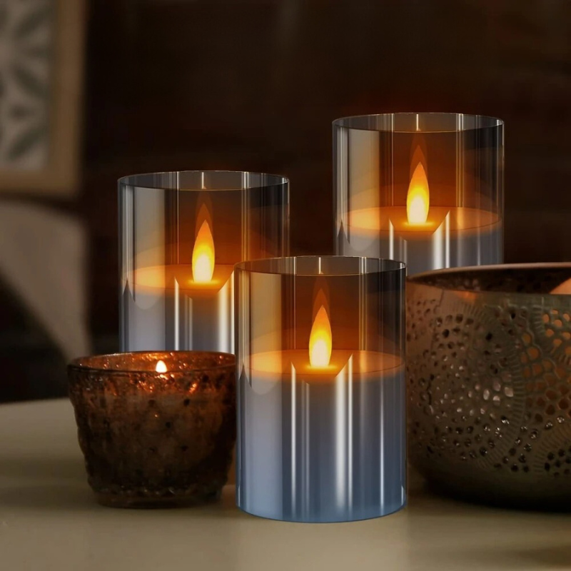 LumiCandle – Realistiska LED-ljus i stearinljusdesign