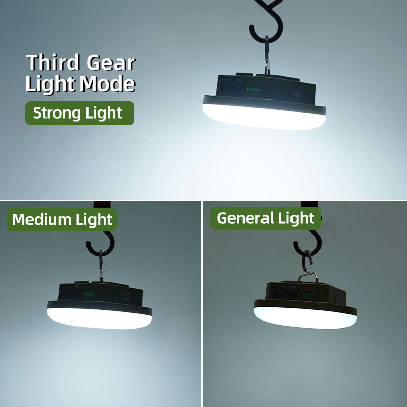 Uppladdningsbar Kraftfull LED Campinglampa – Magnetisk LED Bärbar Tältlampa
