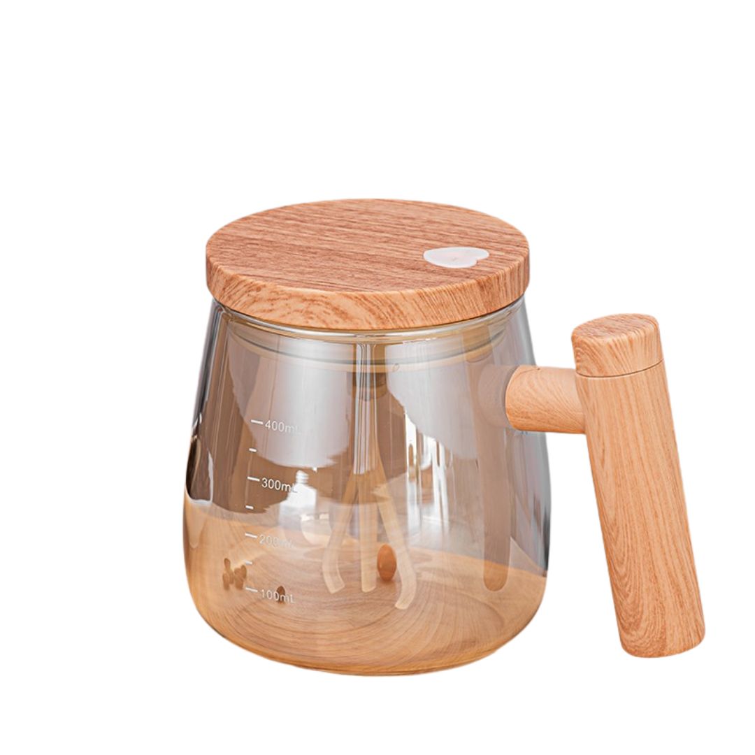 2in1 Mixer Mugg i trä