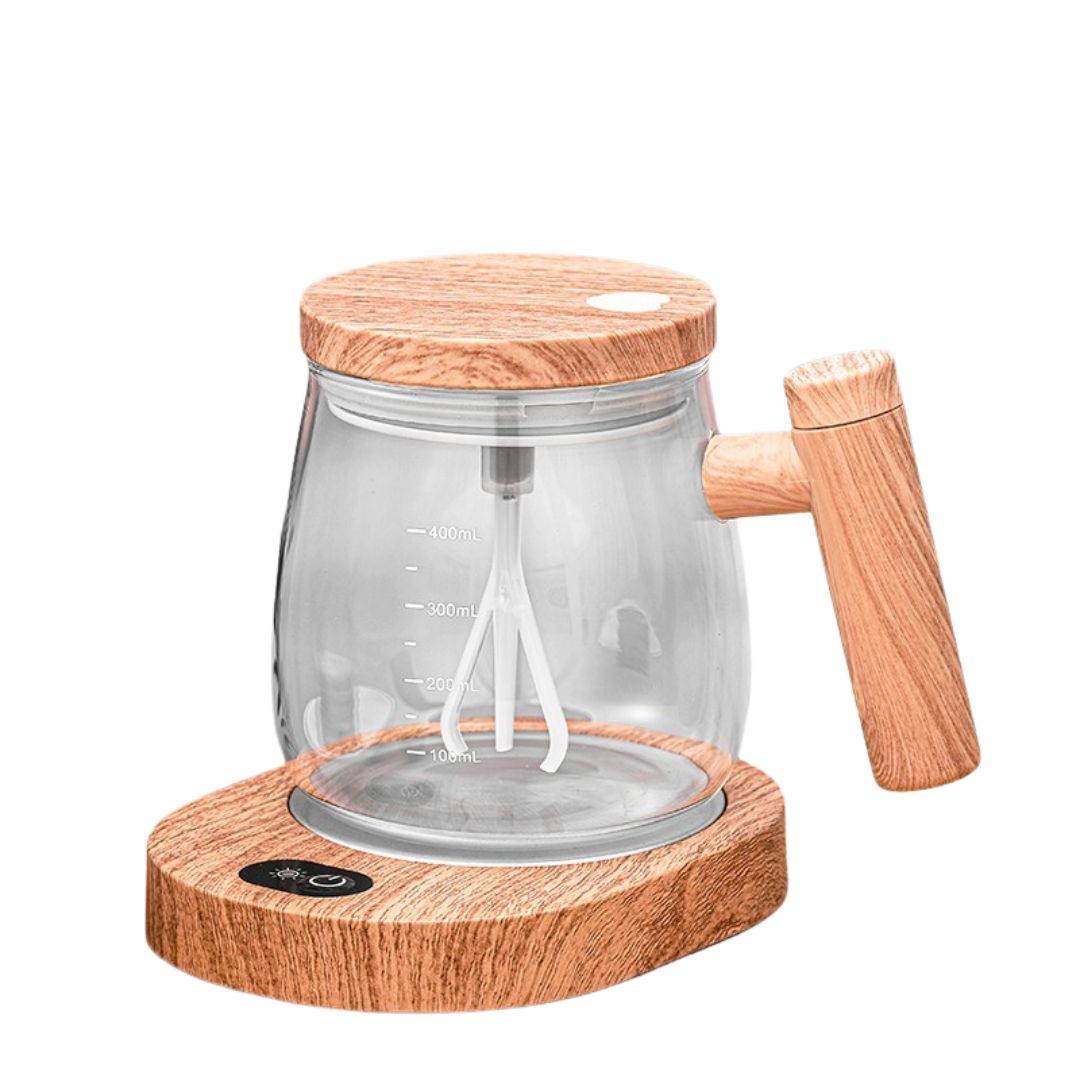 2in1 Mixer Mugg i trä