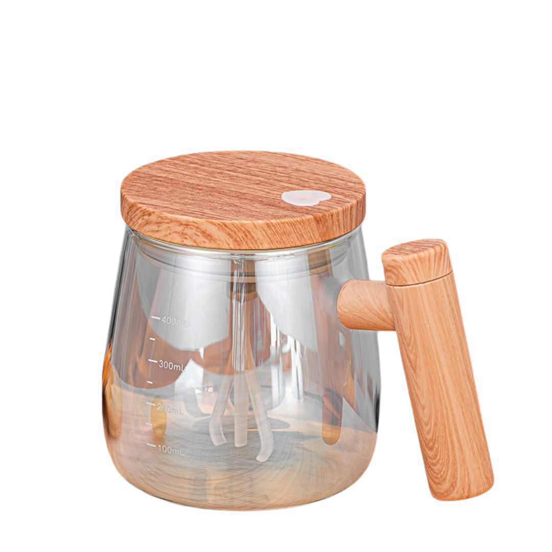 2in1 Mixer Mugg i trä