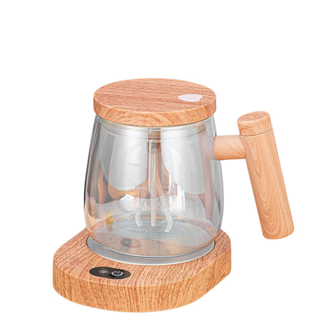 2in1 Mixer Mugg i trä