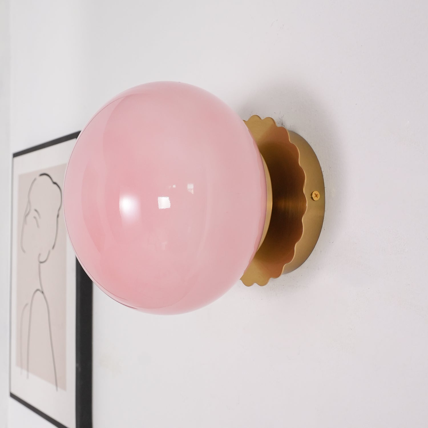 Väggmonterad Marshmallow-lampa – Varm Ambient Belysningsarmatur