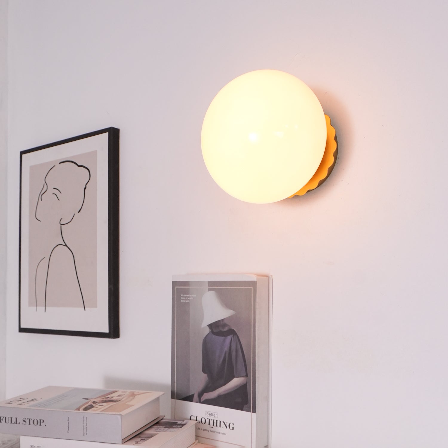 Väggmonterad Marshmallow-lampa – Varm Ambient Belysningsarmatur