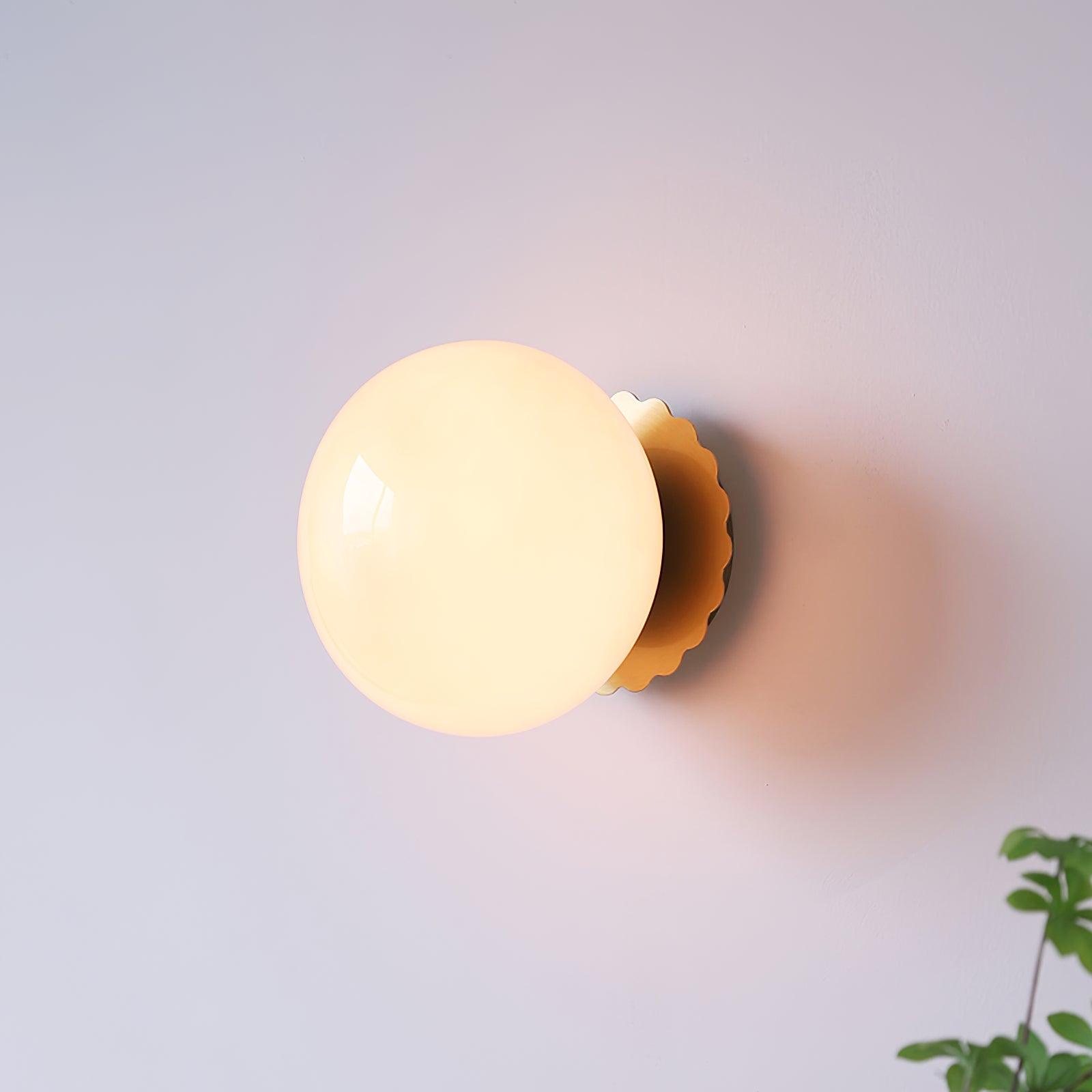 Väggmonterad Marshmallow-lampa – Varm Ambient Belysningsarmatur