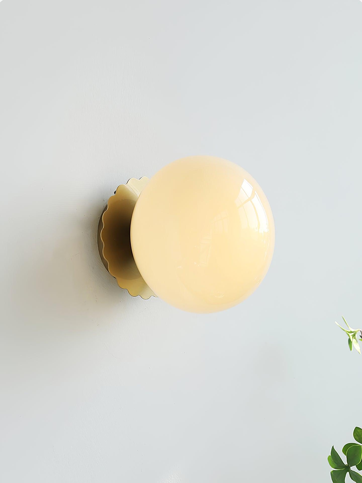 Väggmonterad Marshmallow-lampa – Varm Ambient Belysningsarmatur