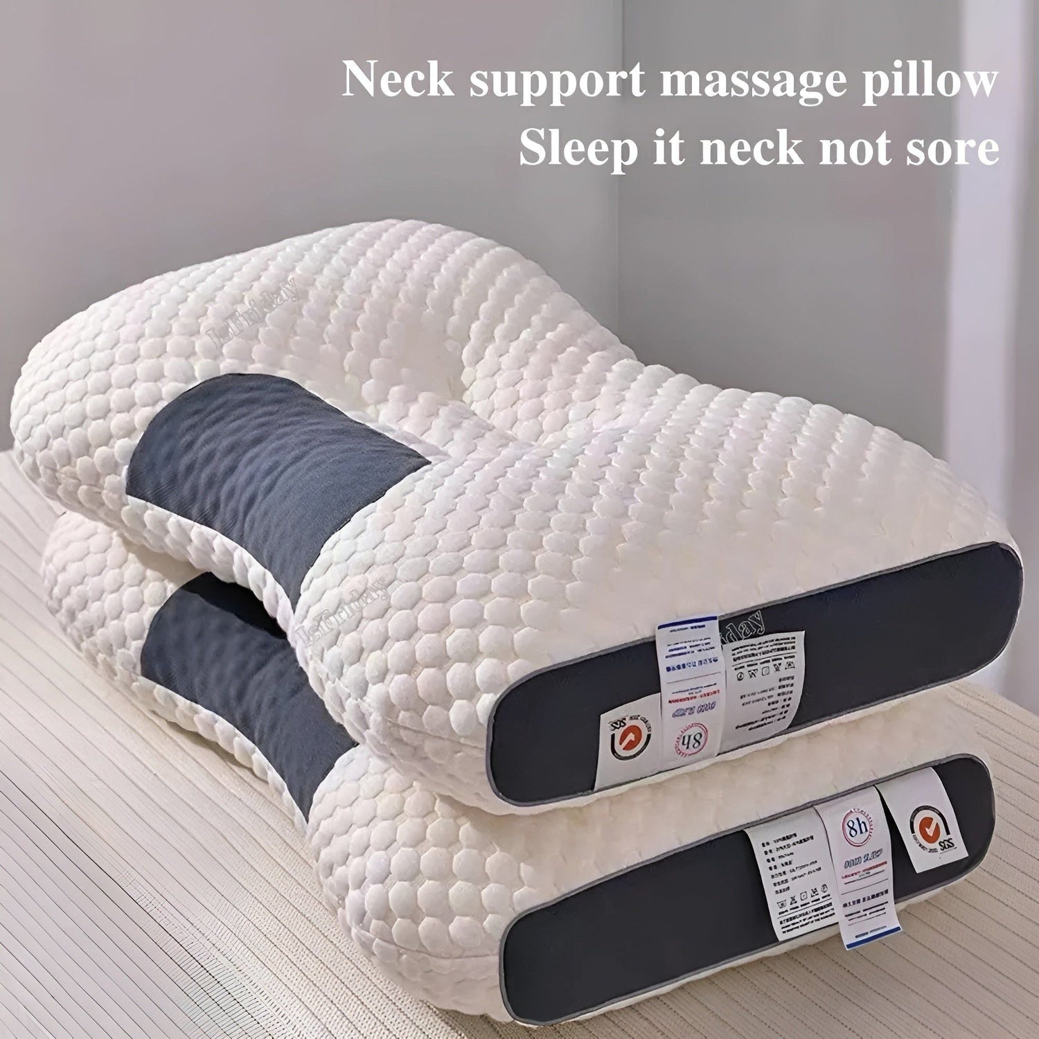 MassageDream Kudde - Nackstöd Orthopedisk Massage Premium-Kudde