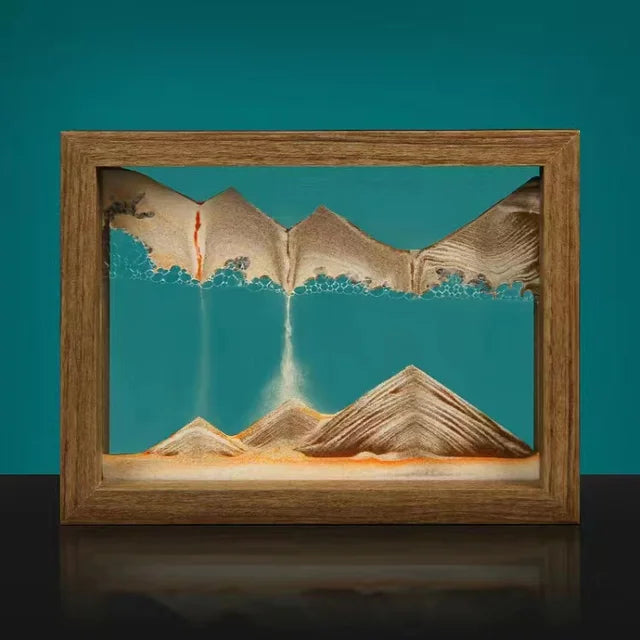 Kinetic Sand Art – Drivs av gyroskopisk rörelse