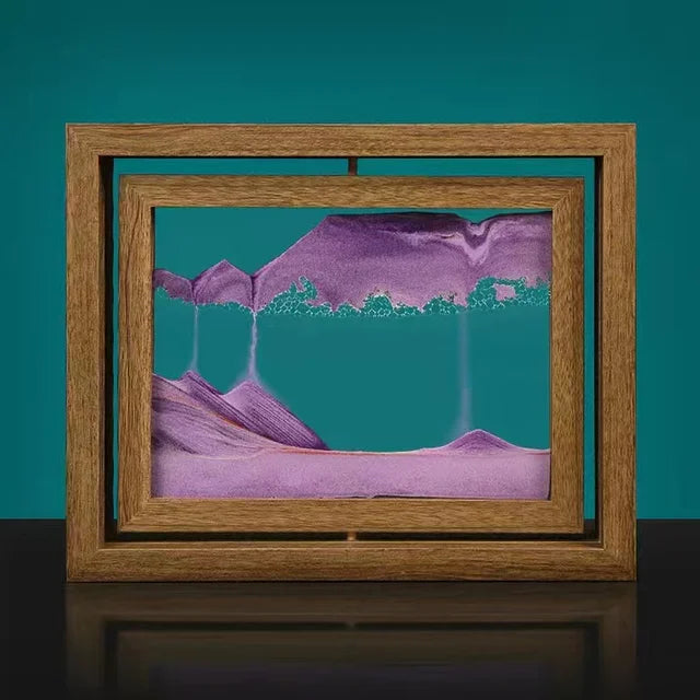 Kinetic Sand Art – Drivs av gyroskopisk rörelse