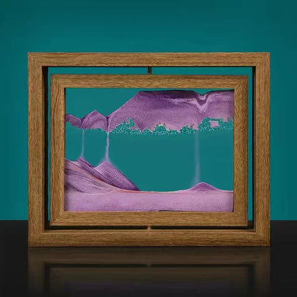 Kinetic Sand Art – Drivs av gyroskopisk rörelse