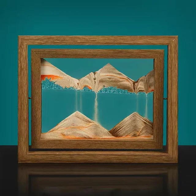 Kinetic Sand Art – Drivs av gyroskopisk rörelse