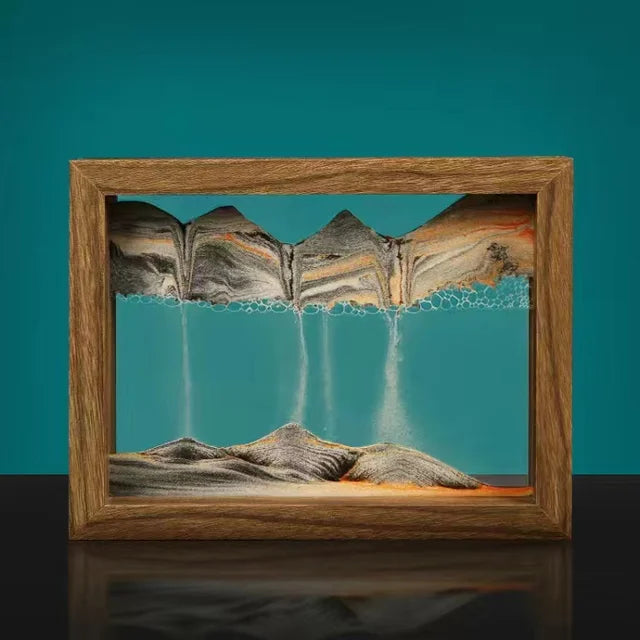 Kinetic Sand Art – Drivs av gyroskopisk rörelse