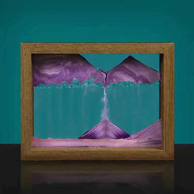 Kinetic Sand Art – Drivs av gyroskopisk rörelse