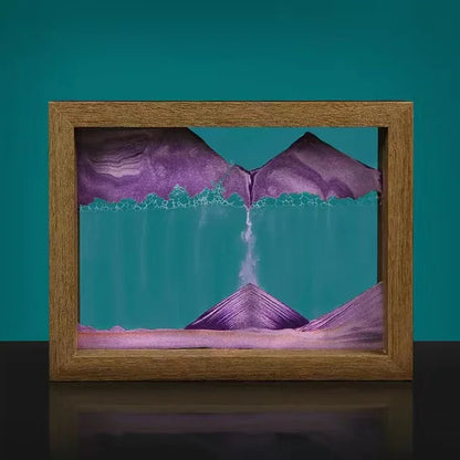 Kinetic Sand Art – Drivs av gyroskopisk rörelse