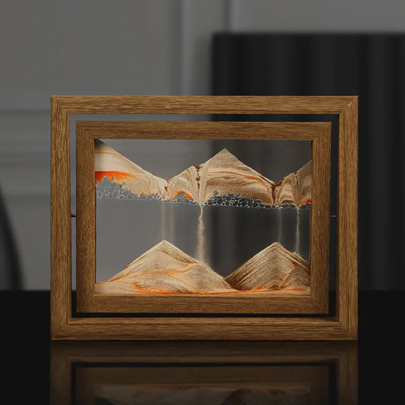 Kinetic Sand Art – Drivs av gyroskopisk rörelse