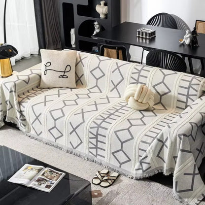 Maze Fyrsäsong Chenille Soffaöverdrag