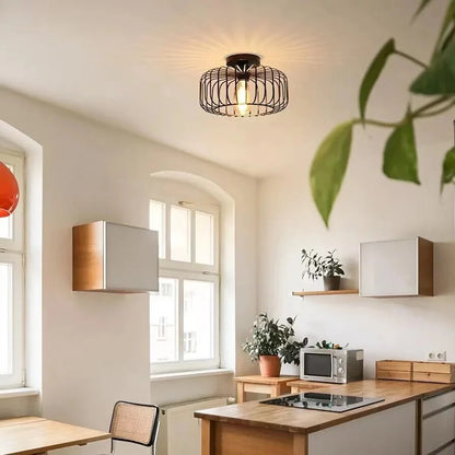 Mees Stilfulla Bur-lampa – Modern burdesign, varm dekorativ belysning för sovrum, vardagsrum och mer
