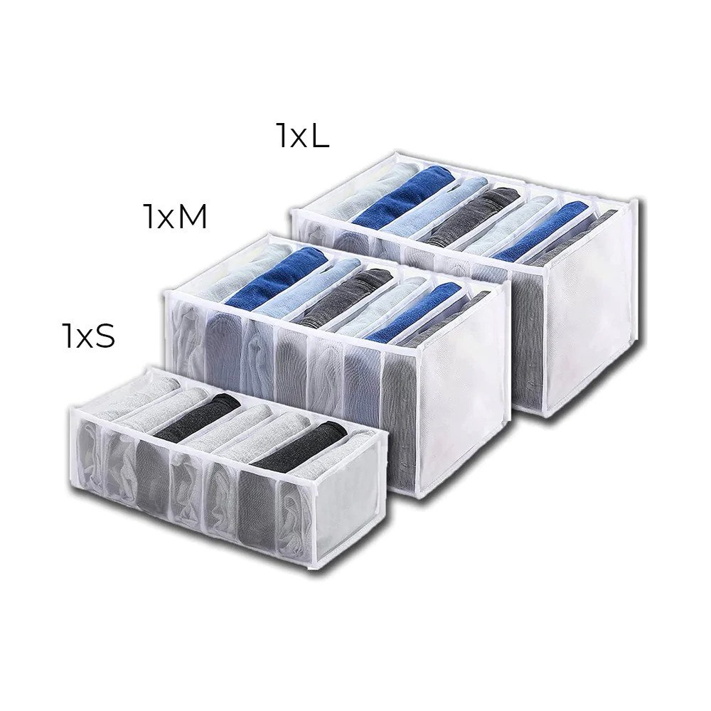 Carvallo – Flexibel och hopfällbar förvaringslåda för praktisk organisering