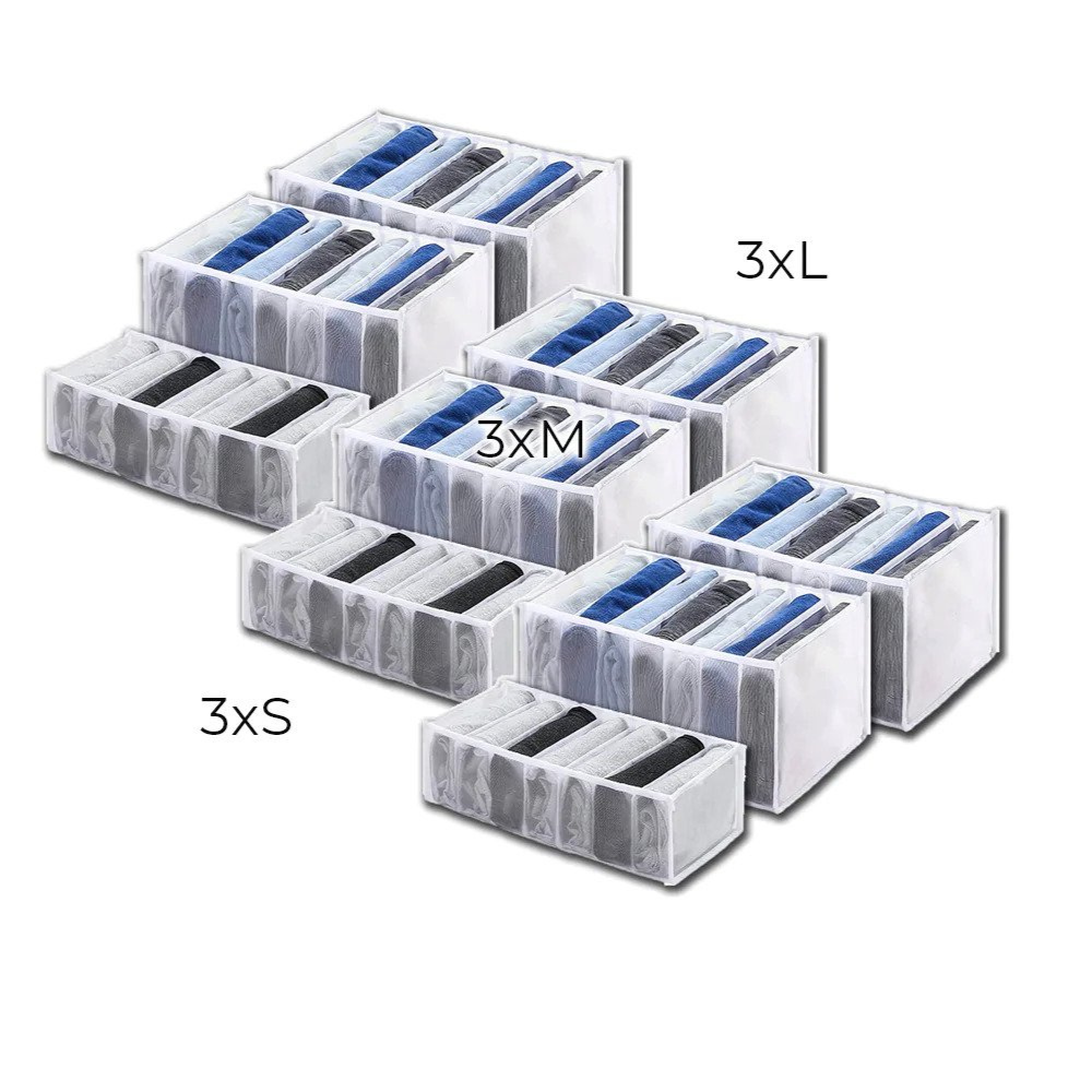 Carvallo – Flexibel och hopfällbar förvaringslåda för praktisk organisering