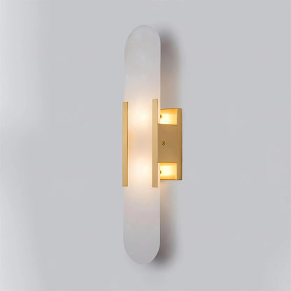 Högkvalitativ Alabaster Vägglampa med Modern Design