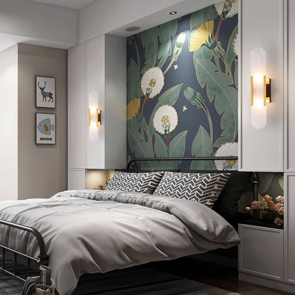 Högkvalitativ Alabaster Vägglampa med Modern Design