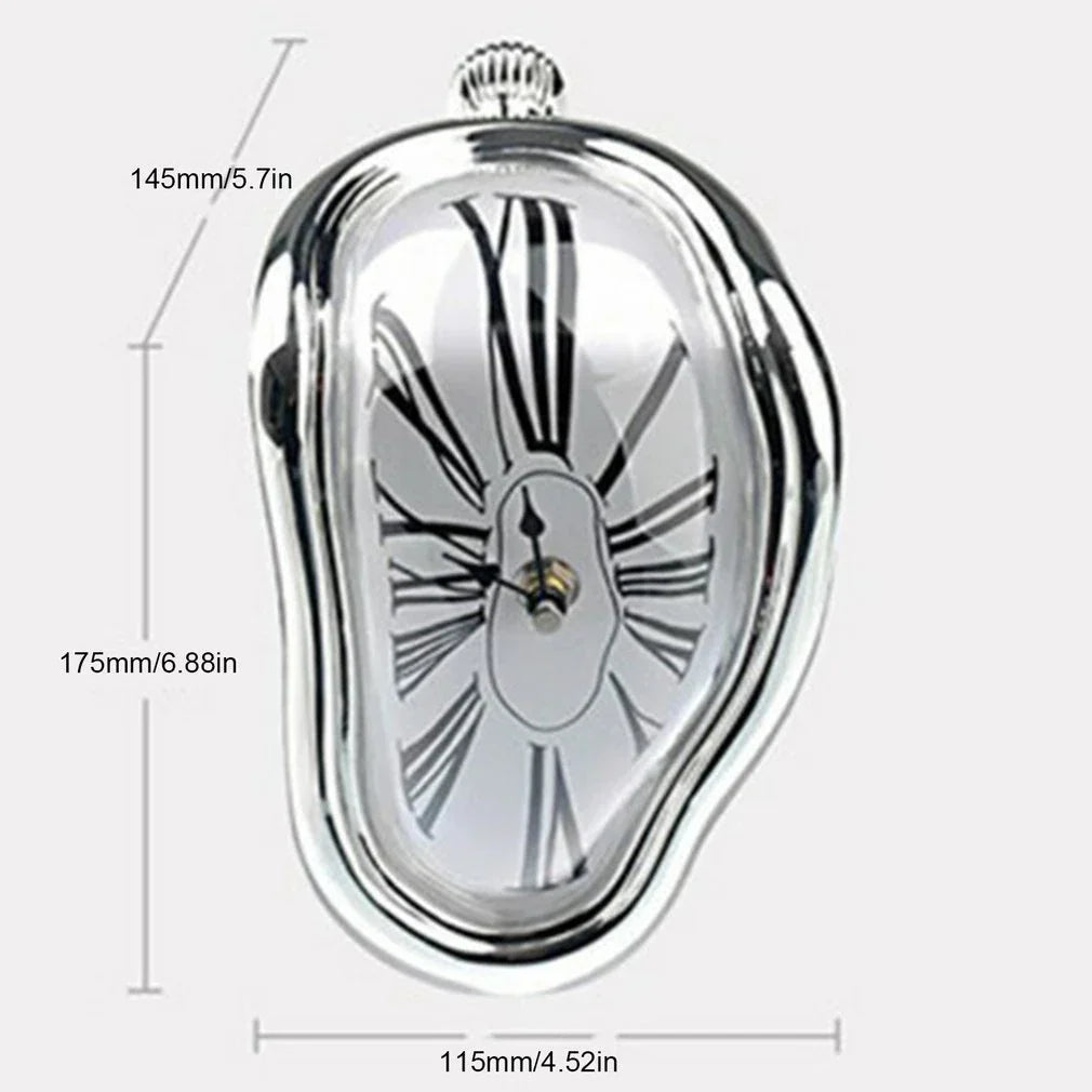 Carvallo – Artistic Melting Clock with Iconic Elegant for Table or Shelf