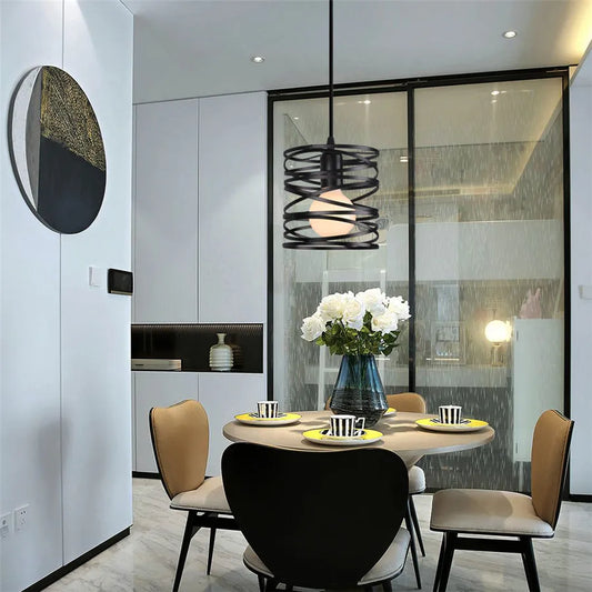 SteelWave - Metalltrådlampa