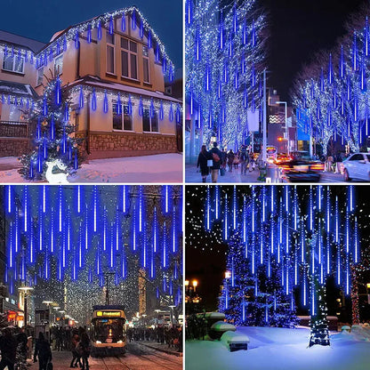 NebulaFlare - Dynamisk meteorbelysning för en galaktisk trädgårdsupplevelse