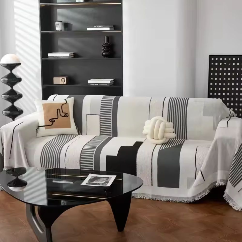 Metro Form Chenille Sofföverdrag