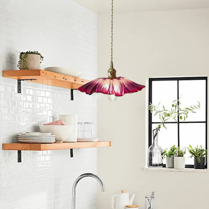 Mila Kreative Glas-Pendelleuchte – Vintage-inspirerat design, ambientbelysning för sovrum och vardagsrum