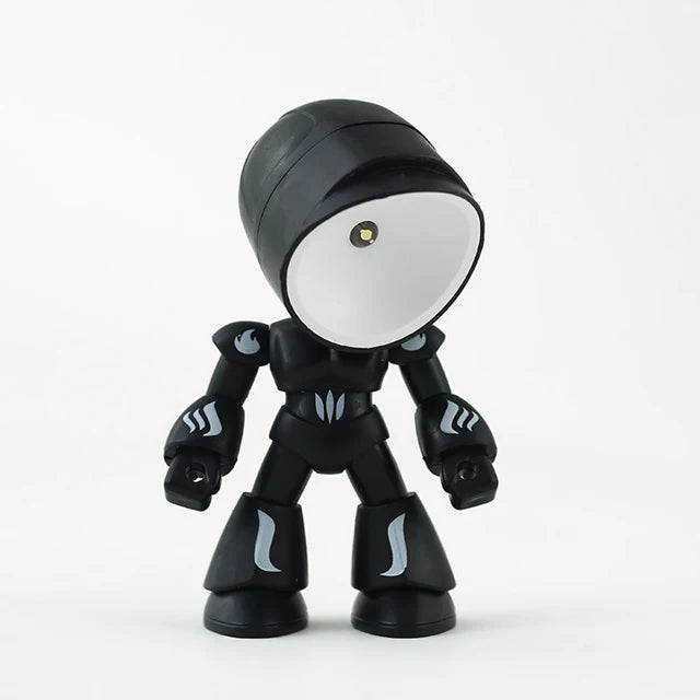 RoboGlow – Söt Robot Skrivbordslampa med LED för Barnrum &amp; Kontor