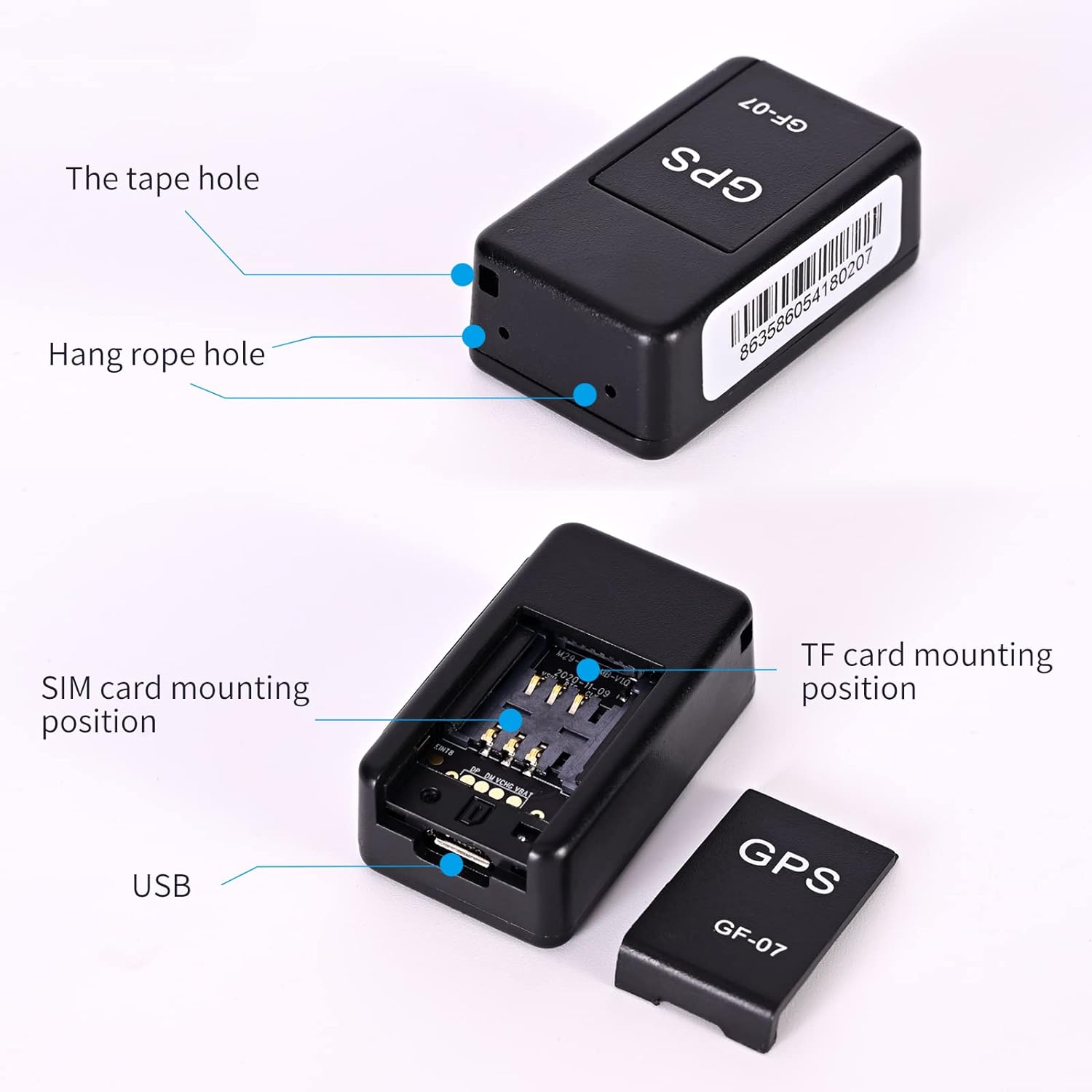 Mini GPS Bil Tracker