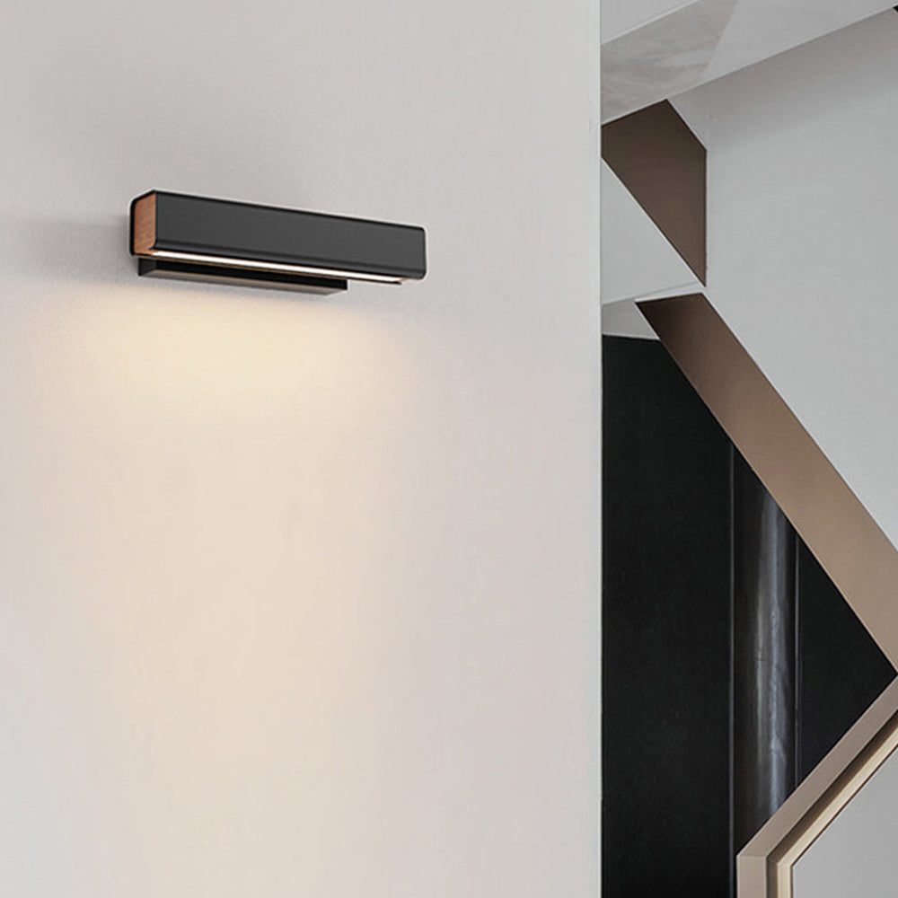 Minimalistisk LED Vägglampa |  7,9&quot; | Modern Akryl Aluminium Mjuk Ambient Glow | Brick by Brick