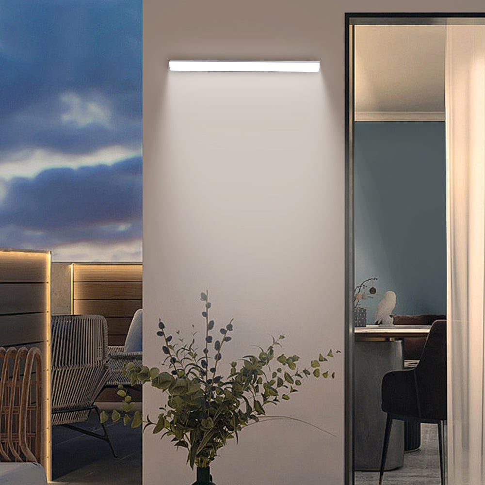 Utomhus LED Vägglampa | 23.6–59 x 2 tum | Minimalistisk Aluminium &amp; PVC | IP65 Vattentät | Energisparande Armatur | Brick by Brick