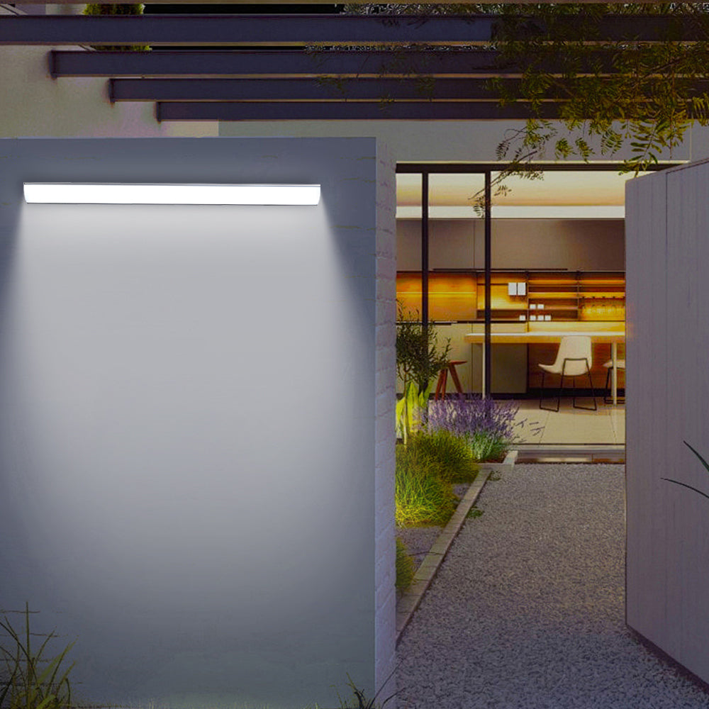 Utomhus LED Vägglampa | 23.6–59 x 2 tum | Minimalistisk Aluminium &amp; PVC | IP65 Vattentät | Energisparande Armatur | Brick by Brick