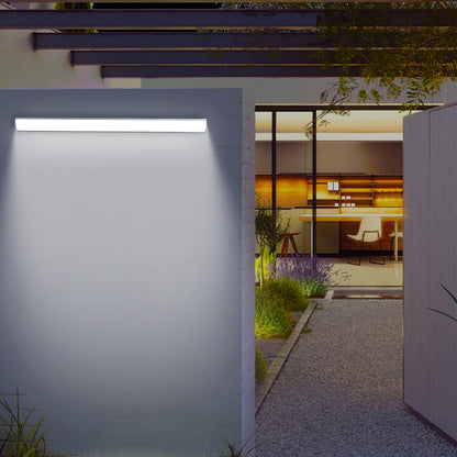 Utomhus LED Vägglampa | 23.6–59 x 2 tum | Minimalistisk Aluminium &amp; PVC | IP65 Vattentät | Energisparande Armatur | Brick by Brick