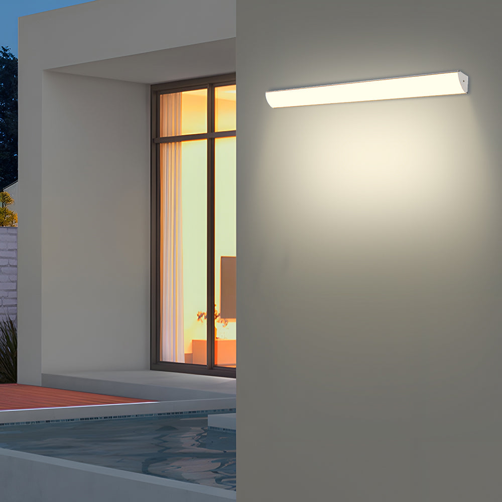 Utomhus LED Vägglampa | 23.6–59 x 2 tum | Minimalistisk Aluminium &amp; PVC | IP65 Vattentät | Energisparande Armatur | Brick by Brick