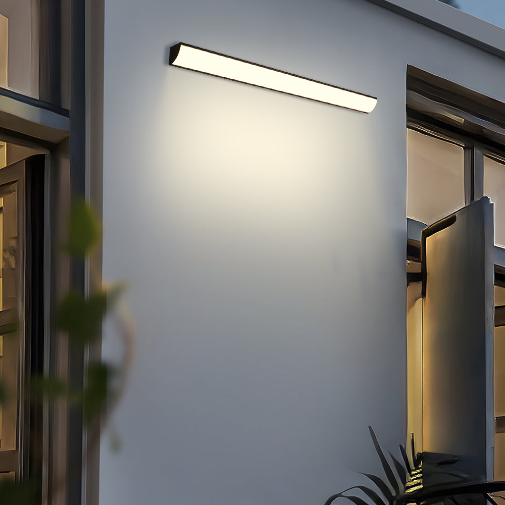Utomhus LED Vägglampa | 23.6–59 x 2 tum | Minimalistisk Aluminium & PVC | IP65 Vattentät | Energisparande Armatur | Brick by Brick